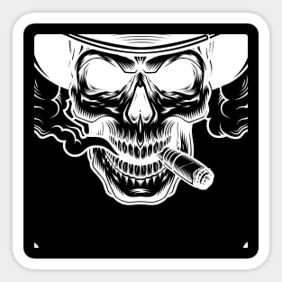 Skull Face Sticker